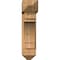 Ekena Millwork Merced Arts and Crafts Smooth Bracket w/ Offset Brace, Western Red Cedar, 7 1/2"W x 26"D x 30"H BKT0806X26X30MRC03SWR - alternate 4